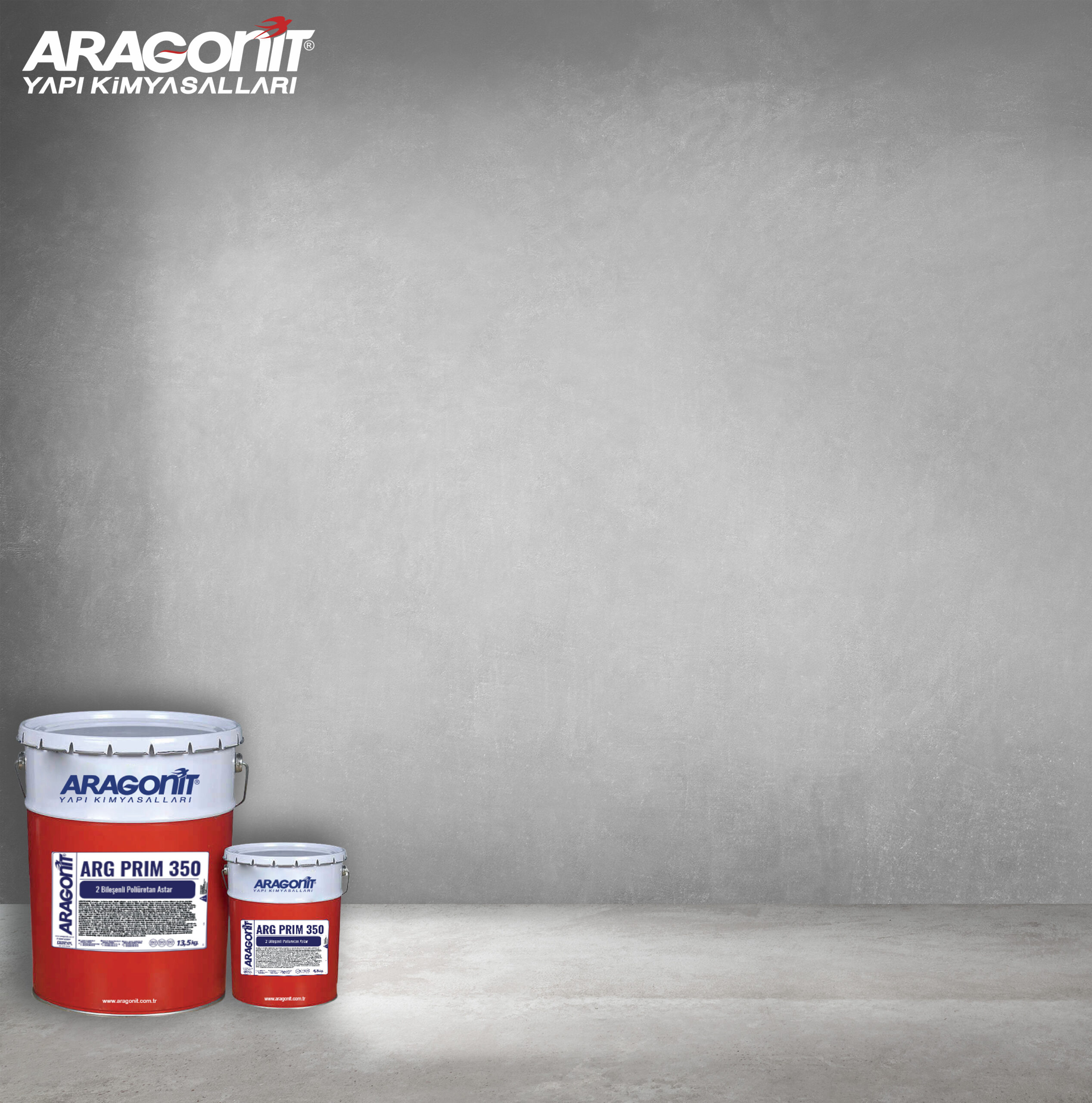 Aragonit ARG PRİM 350 İKİ BİLEŞENLİ POLİÜRETAN ASTAR