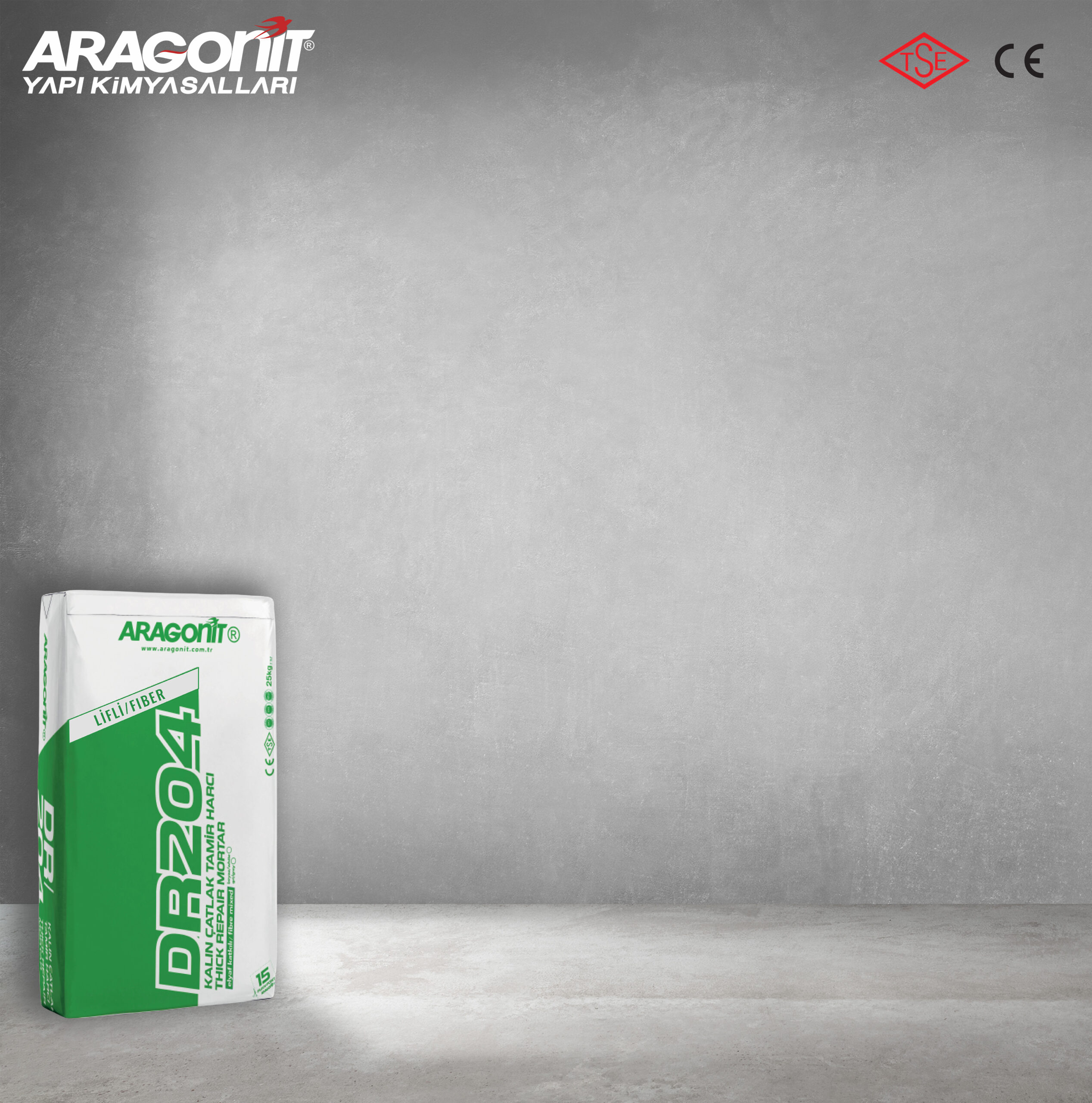 Aragonit DR204 KALIN TAMİR HARCI